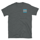 Carolina Blue and White Dream Big Lifestyle Short-Sleeve Unisex T-Shirt