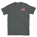 Red and White Dream Big Lifestyle Short-Sleeve Unisex T-Shirt