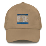 Royal Blue and White Dream Big Lifestyle Dad Hat (assorted colors)