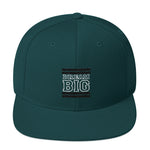 Green and Black Dream Big Snapback Hat