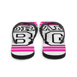 Pink and Black Dream Big Flip-Flops