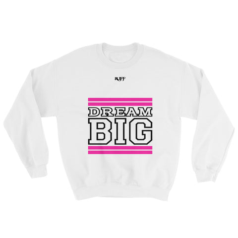 White Pink and Black Sweatshirt