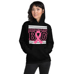 Black White and Pink Breast Cancer Awareness Unisex Hoodie