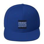Royal Blue and Black Dream Big Snapback Hat