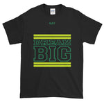 Black Lime Green and Green Short-Sleeve T-Shirt