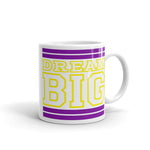 White Purple and Yellow Mug (11 oz.)
