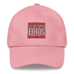 Red and Black Dream Big Lifestyle Dad hat