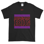 Black Purple and Red Short-Sleeve T-Shirt