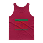 Green and Red Dream Big Tank tops