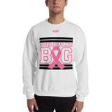 White Black and Pink Breast Cancer Awareness Unisex Sweatshirt