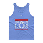 Red and White Dream Big Tank tops