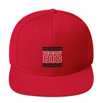 Red and Black Dream Big Snapback Hat