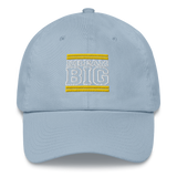 Yellow and White Dream Big Lifestyle Dad Hat (assorted colors)