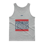 Red and Navy Blue Dream Big Tank tops