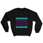 Black Teal and Purple Sweatshirt
