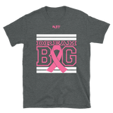 Black White and Pink Breast Cancer Awareness Short-Sleeve Unisex T-Shirt