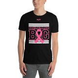 Black White and Pink Breast Cancer Awareness Short-Sleeve Unisex T-Shirt