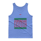 Green and Red Dream Big Tank tops