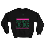 Black Pink and Green Sweatshirt