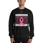 Black white and Pink Breast Cancer Awareness Unisex Sweatshirt