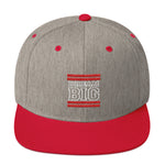 Grey and Red Dream Big Snapback Hat