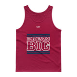Navy and White Dream Big Tank tops